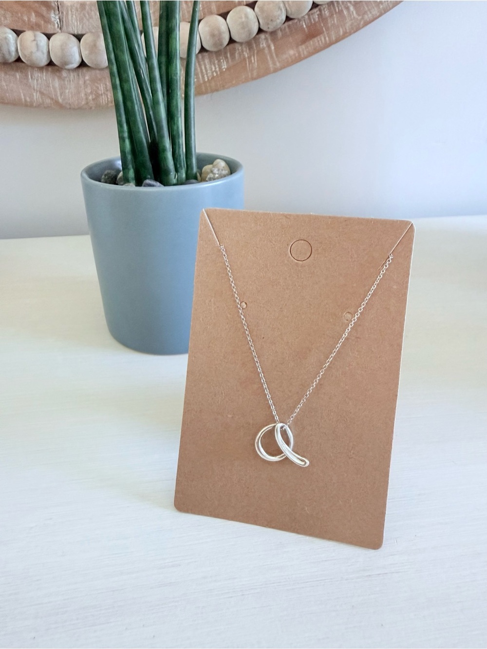 ✨ Tiffany & Co Elsa Peretti Alphabet Letter A Pendant Necklace Sterling Silver ✨